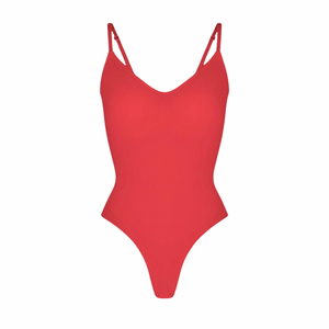 NEW! RED SEAMLESS SHAPEWEAR BODYSUIT