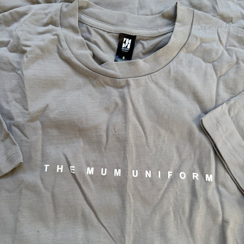 THE MUM UNIFORM - Grey Tee S
