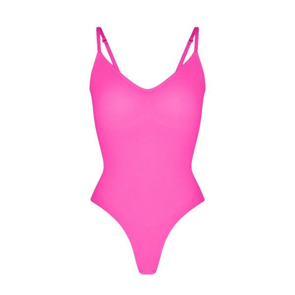 SEAMLESS SHAPEWEAR BODYSUIT - PINK