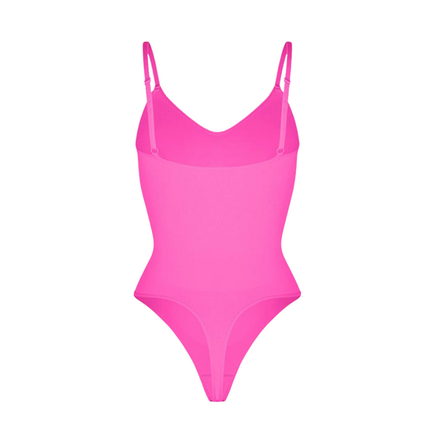 SEAMLESS SHAPEWEAR BODYSUIT - PINK